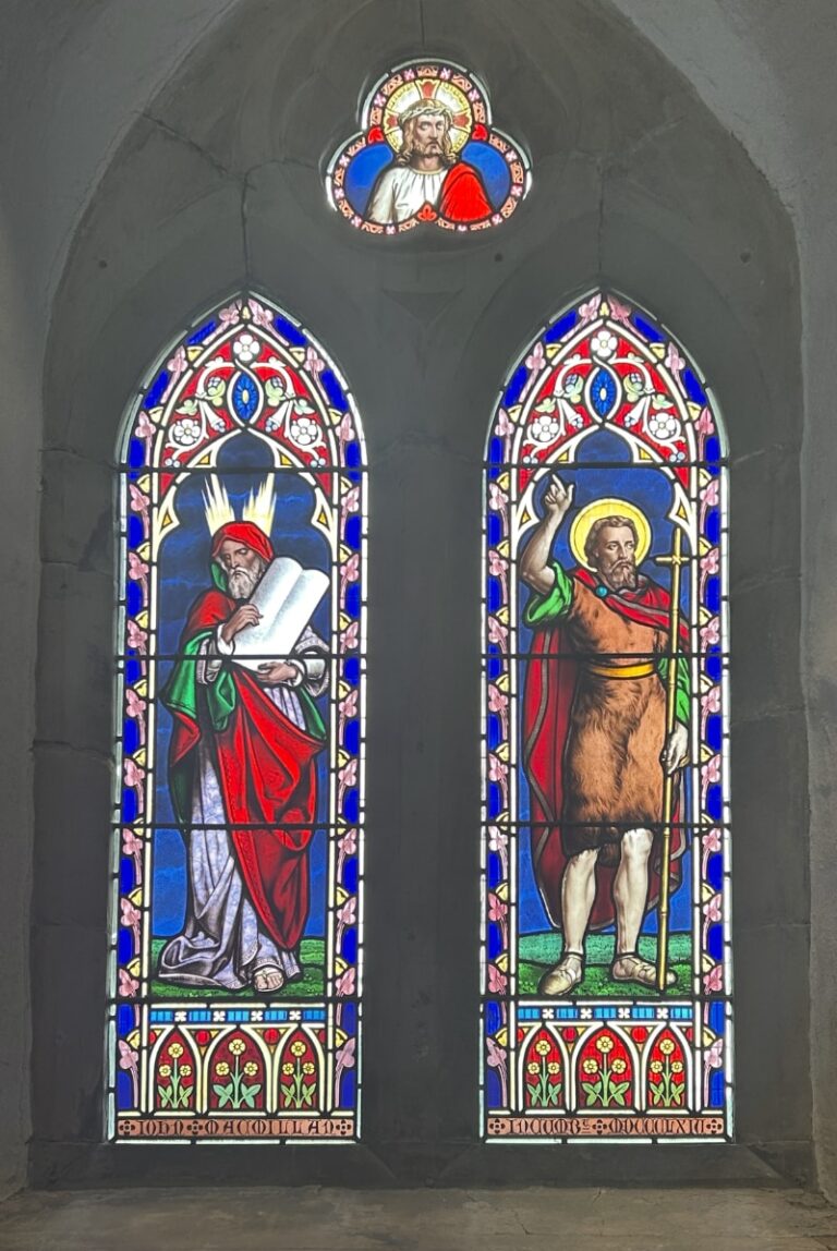 Moses and St John the Baptist