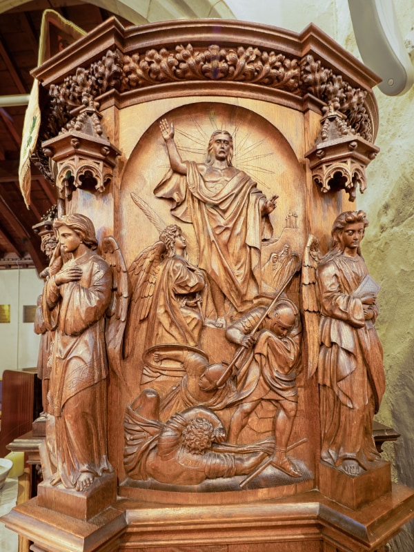 The Pulpit - Christ Rising from the Tomb