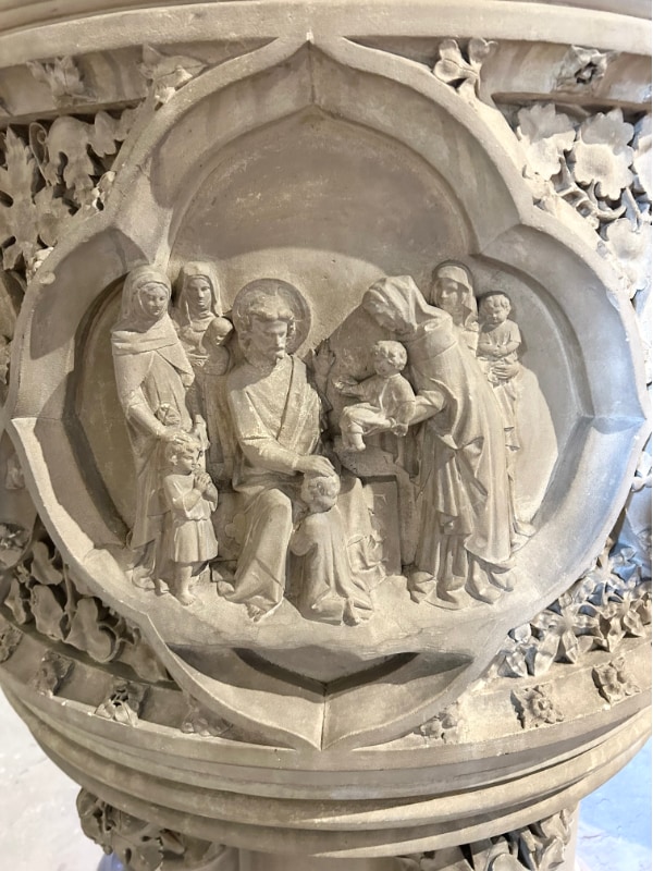 St Mary's Birnam - The Stone Font